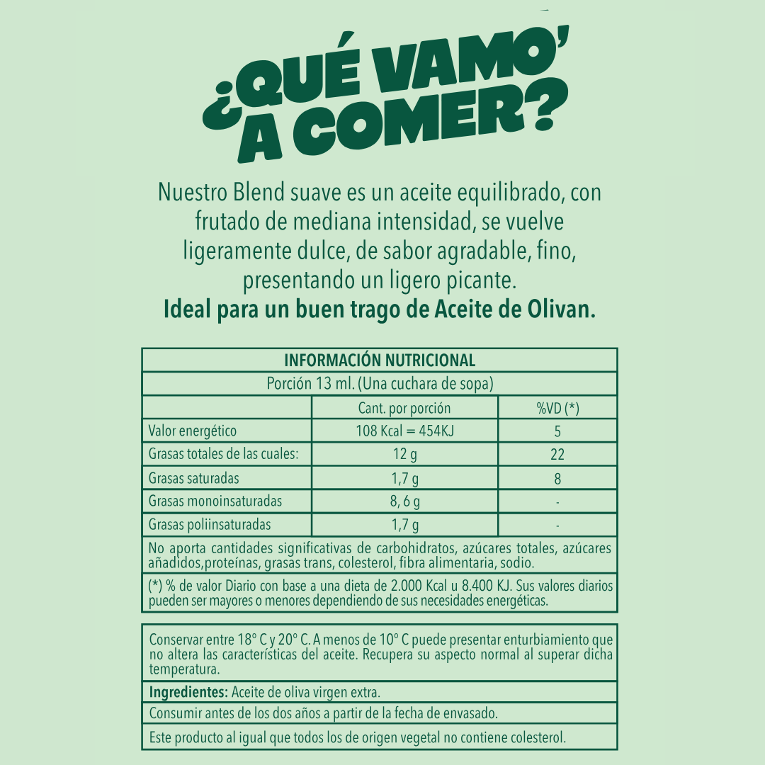 Aceite de Olivan ~ Mamadera 500ml